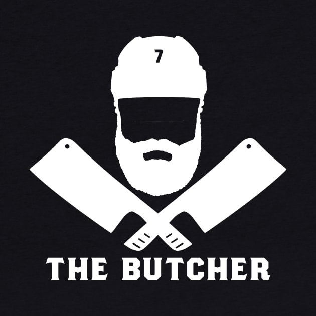 Anaheim Ducks Radko Gudas The Butcher White Font by itstamaravoss